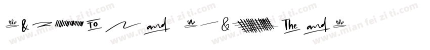 special symbols字体转换
